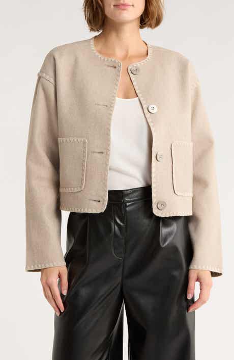 Vigoss Contrast Stitch Jacket