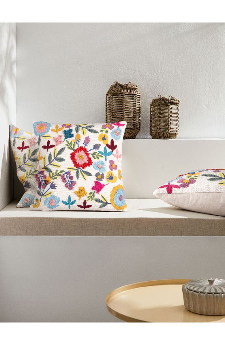 GAURI KOHLI Lisbon Throw Pillow Cover, Alternate, color, Multicolored