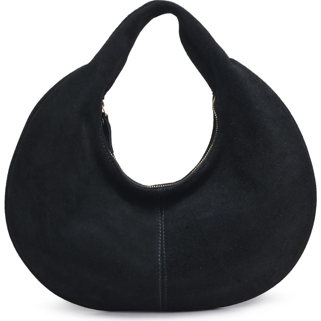 Moda Luxe Farrah Suede Hobo Bag