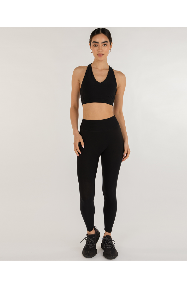 Rebody Active Hybrid Fleece Leggings High Waist 25", Alternate, color, Warm Black