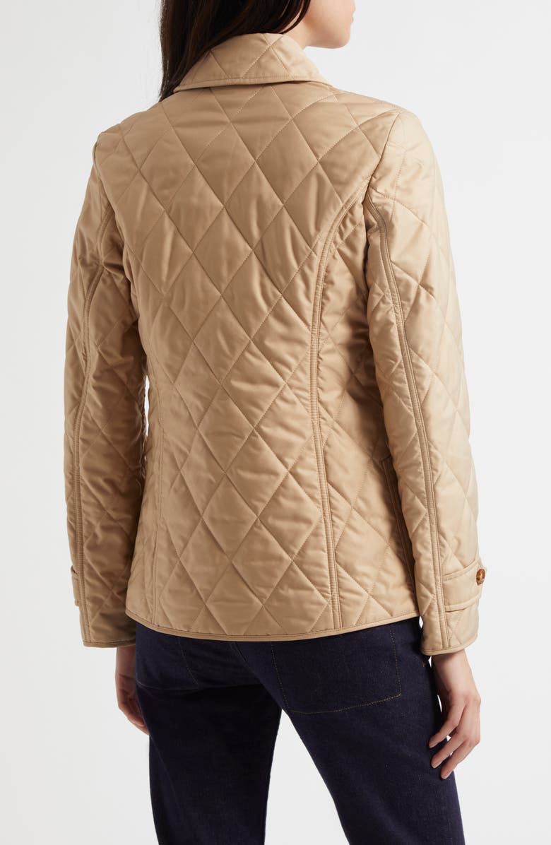 Burberry Fernleigh Quilted Jacket, Alternate, color, New Chino