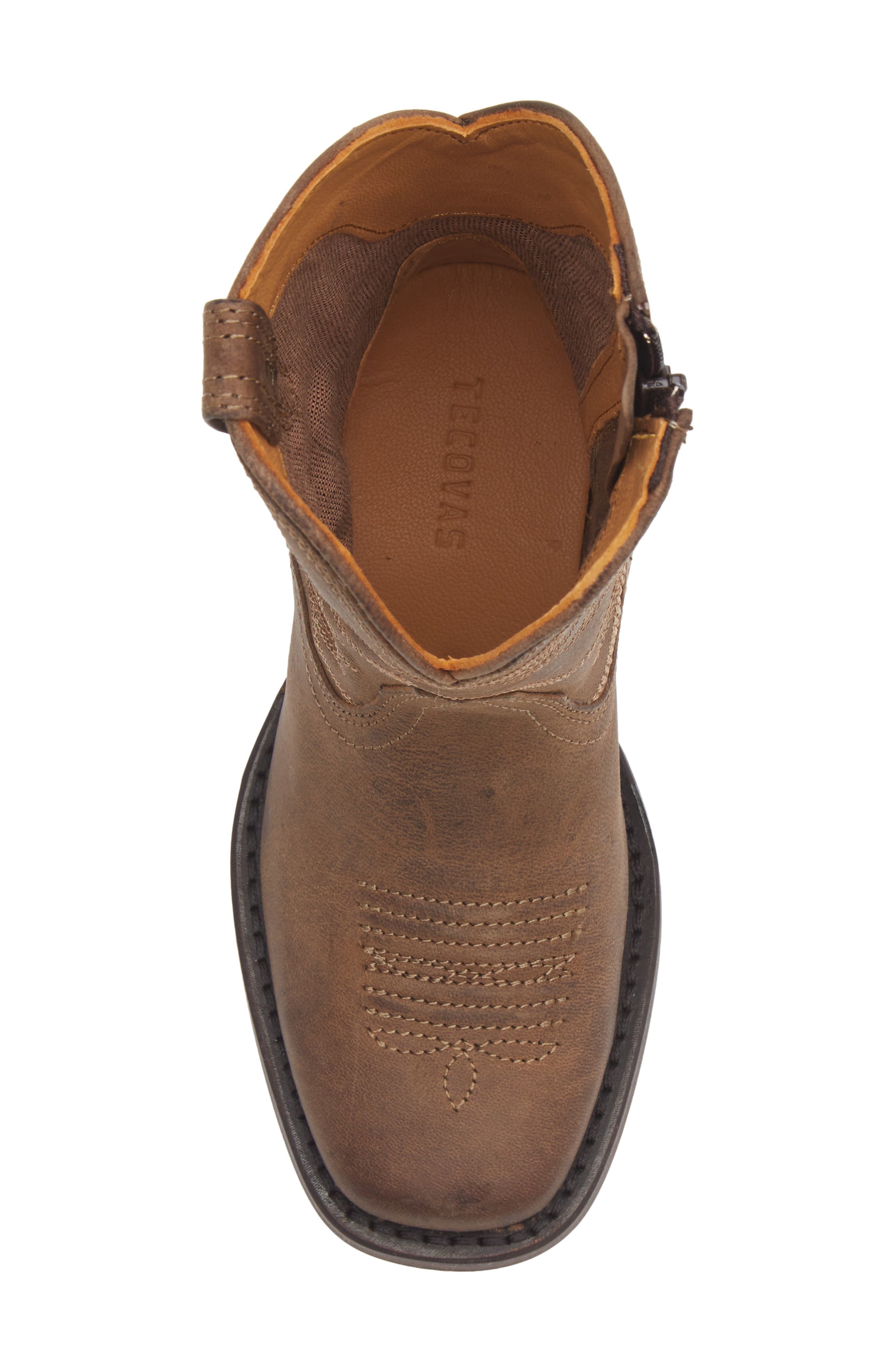 Tecovas Kids' The Annie Western Boot, Alternate, color, Cafe