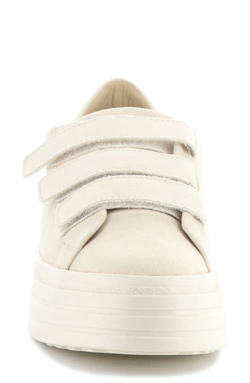 Bos. & Co. Lonnie Platform Sneaker In Eggnog