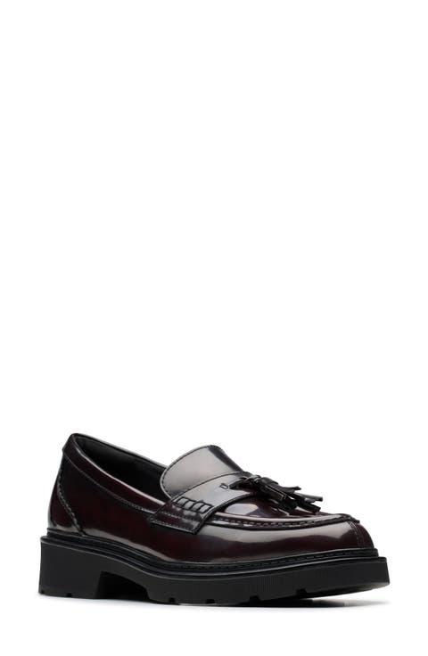 Lauryl Tassel Faux Leather Loafer