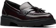 Clarks® Lauryl Tassel Faux Leather Loafer