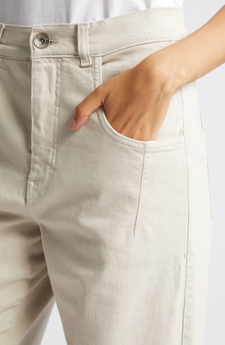 Eleventy Crop Bull Denim Jeans, Alternate, color,