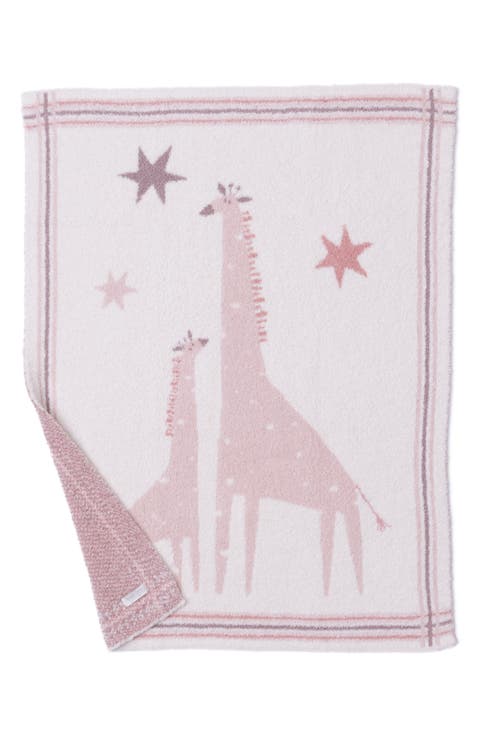 Giraffe Jacquard CozyChic® Stroller Blanket