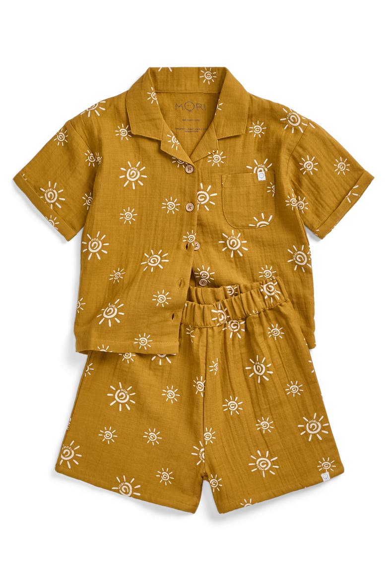 Sun Muslin Shirt, Alternate, color, Sun Gardenia