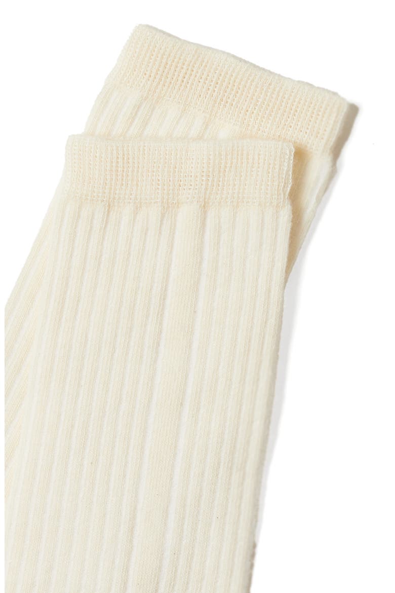 Cotton & Cashmere Blend Crew Socks, Alternate, color, IVORY
