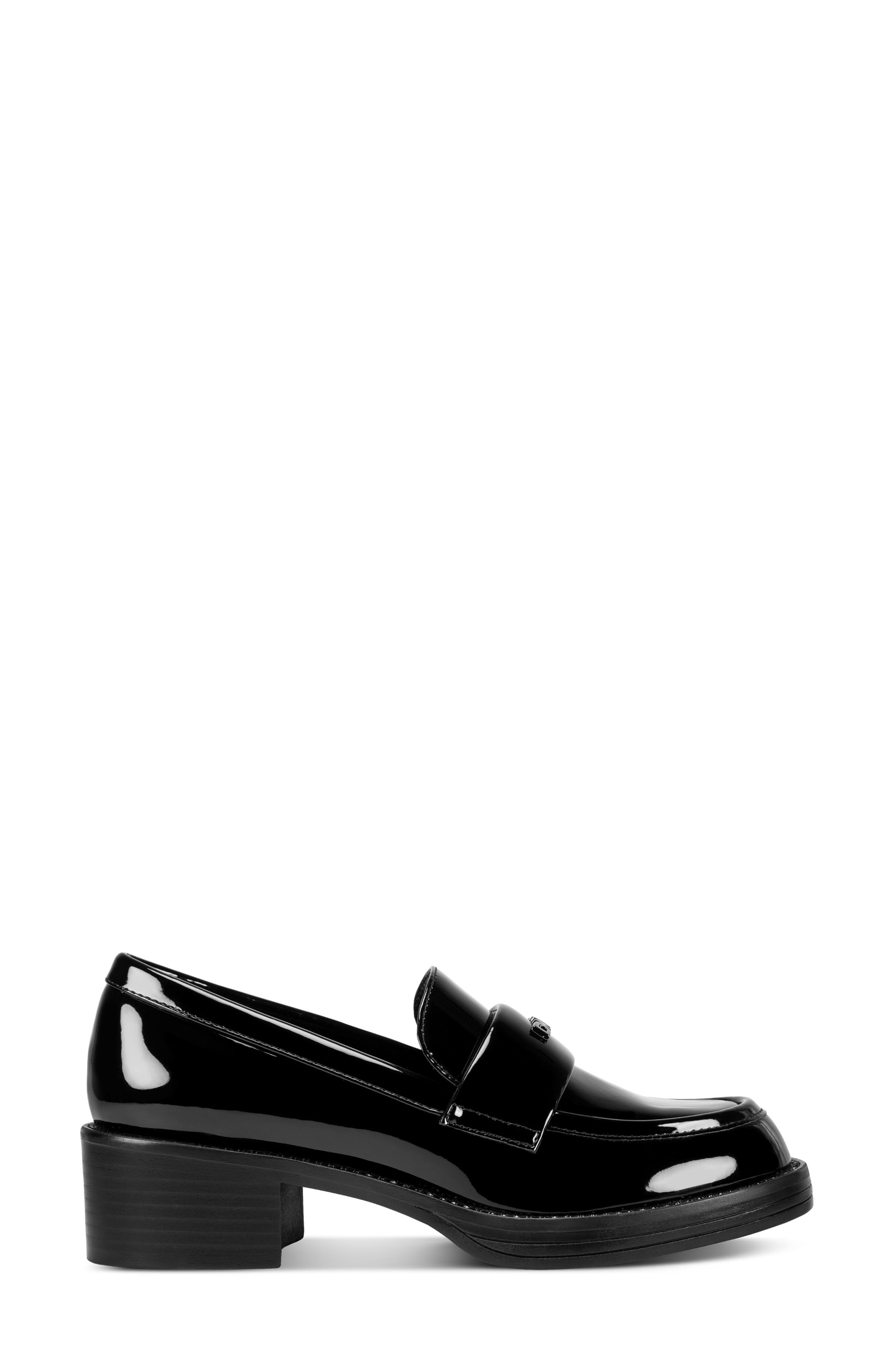 DKNY Civelli Block Heel Loafer, Alternate, color, 