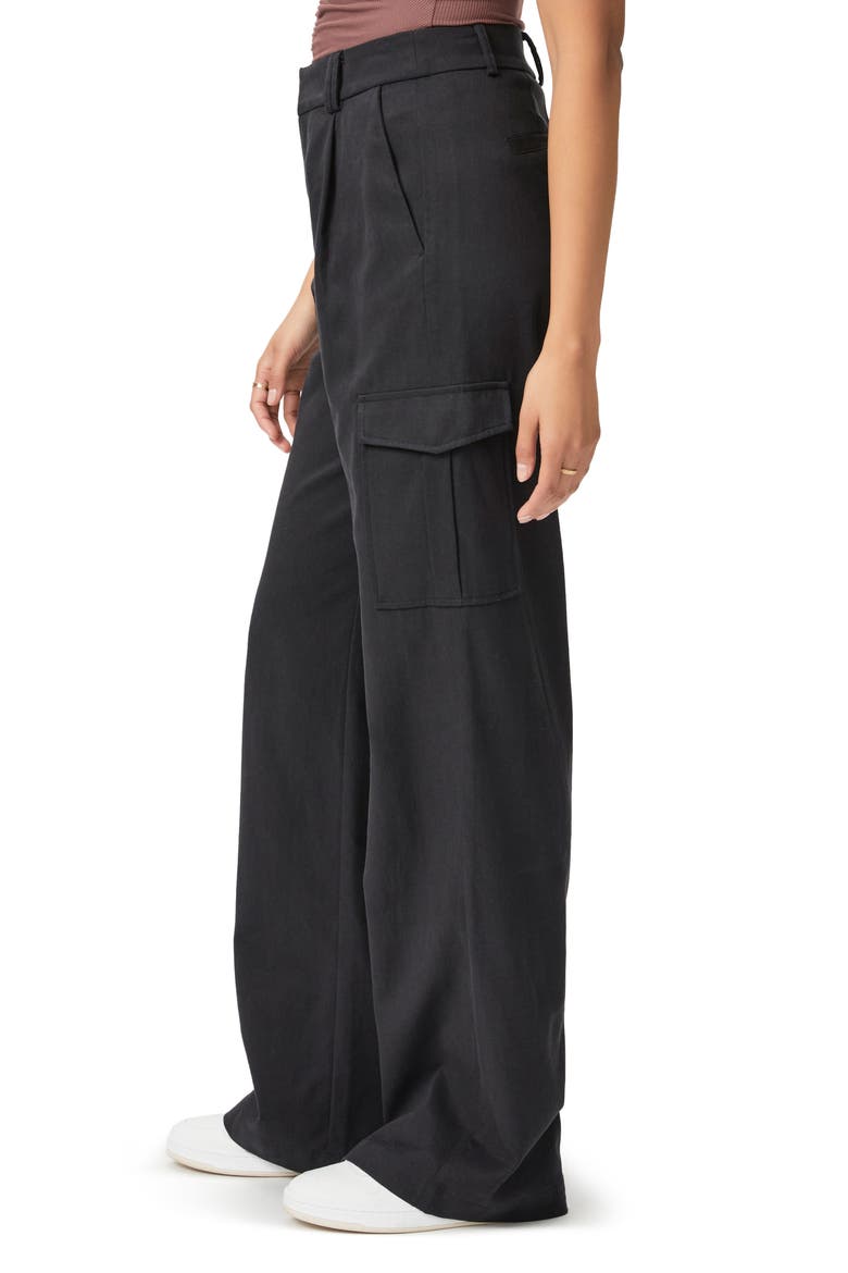 Nashville Wide Leg Pants, Alternate, color, BLACK