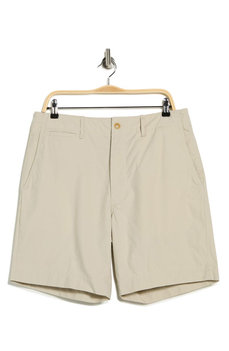 BUCK MASON Parachute Poplin Twill Shorts, Alternate, color, Sand Venice Wash