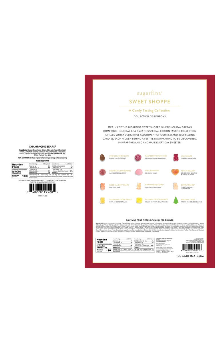 sugarfina Eat Sweets & Be Merry Candy Cube Bundle, Alternate, color, 