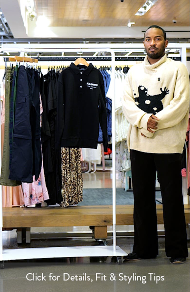 Kids' Underground Logo Graphic Polo Sweatshirt, sales video thumbnail