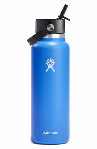 Hydro Flask 40-Ounce Wide Mouth Flex Straw Cap Water Bottle