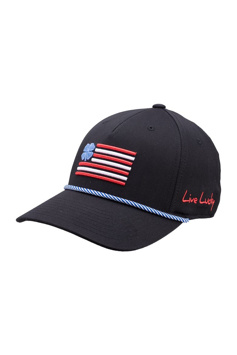 Clover Nation 28 Hat, Alternate, color, Black