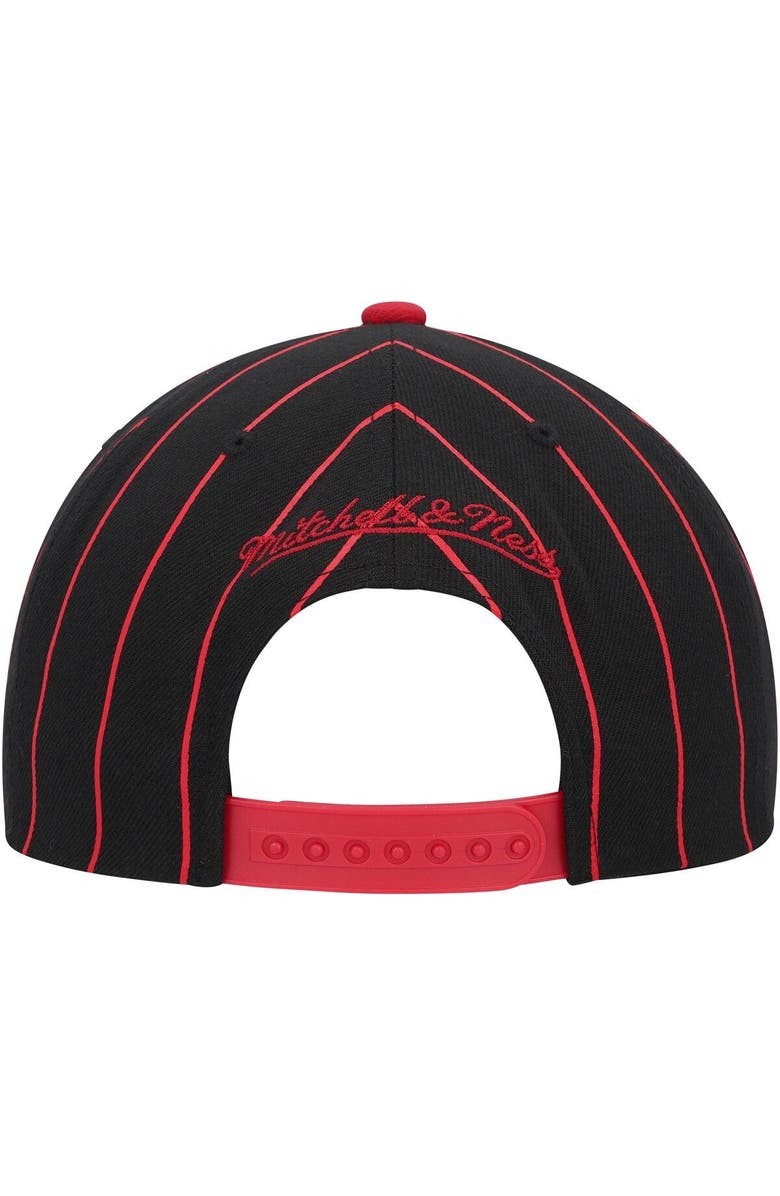 Mitchell & Ness Men's Mitchell & Ness Black Atlanta United FC Team Pin Snapback Hat, Alternate, color, Black