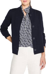 NIC+ZOE Knit Bomber Jacket