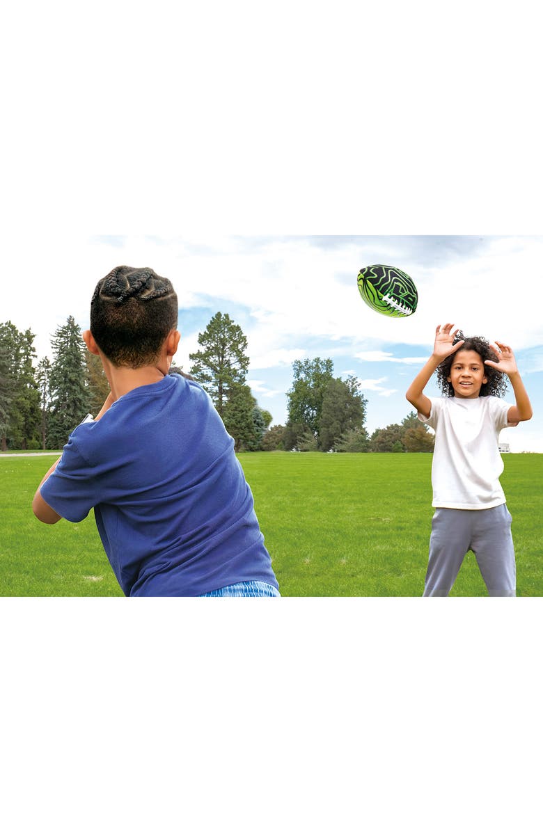 Hape Warrior Football, Alternate, color, Green Multi
