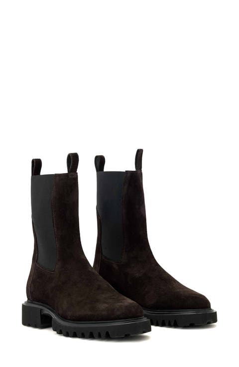 Hallie Leather Chelsea Boot