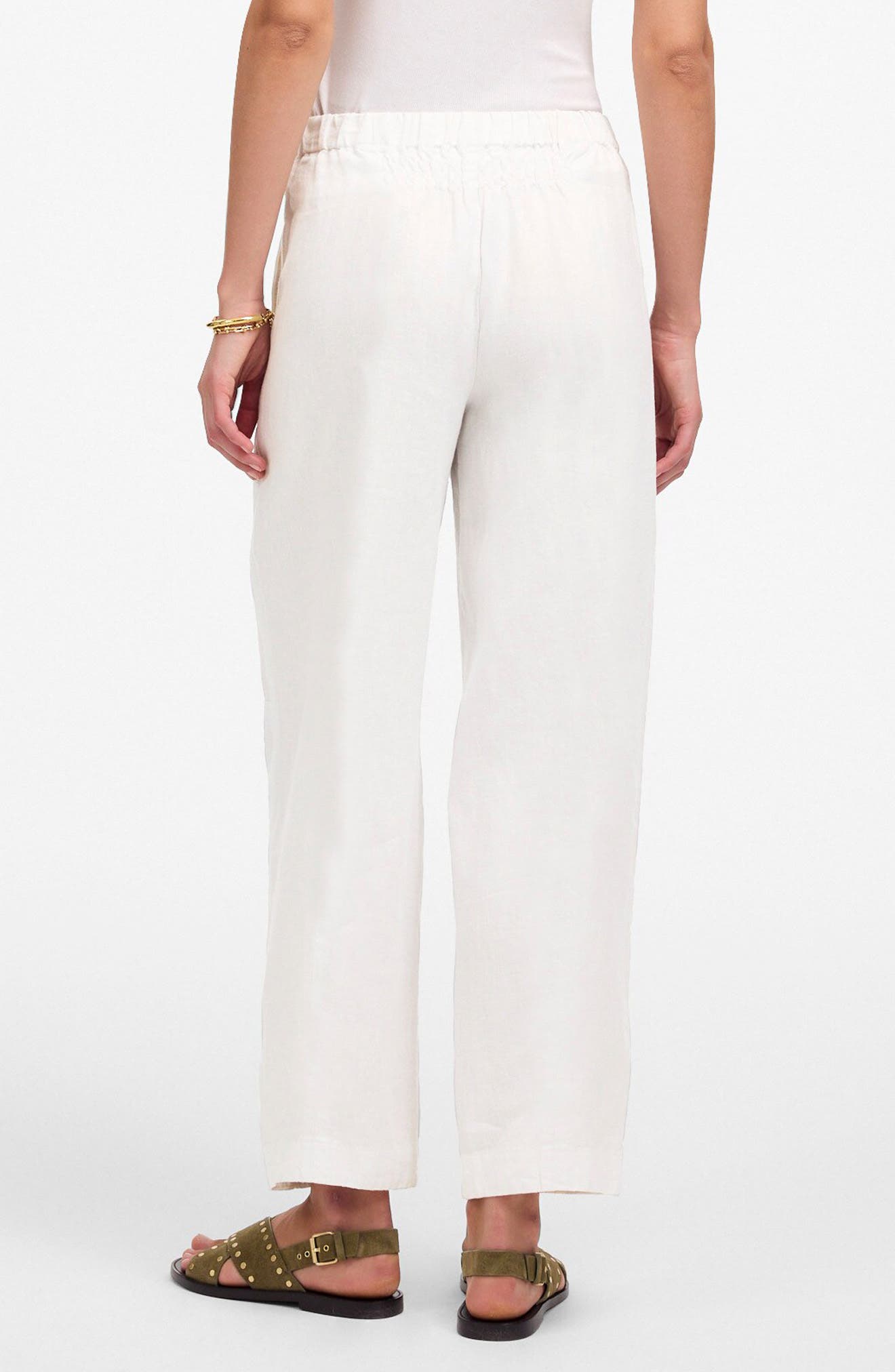 Barrel Leg Linen Pants - image 2