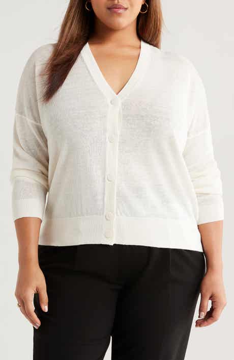 Nordstrom Linen Blend Cardigan
