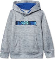 Lands' End Kids Husky Athletic Lightweight Hooded Sweatshirt