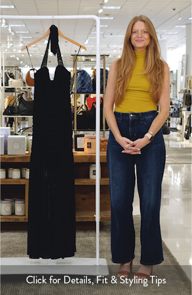 Lea Halter Maxi Dress, sales video thumbnail