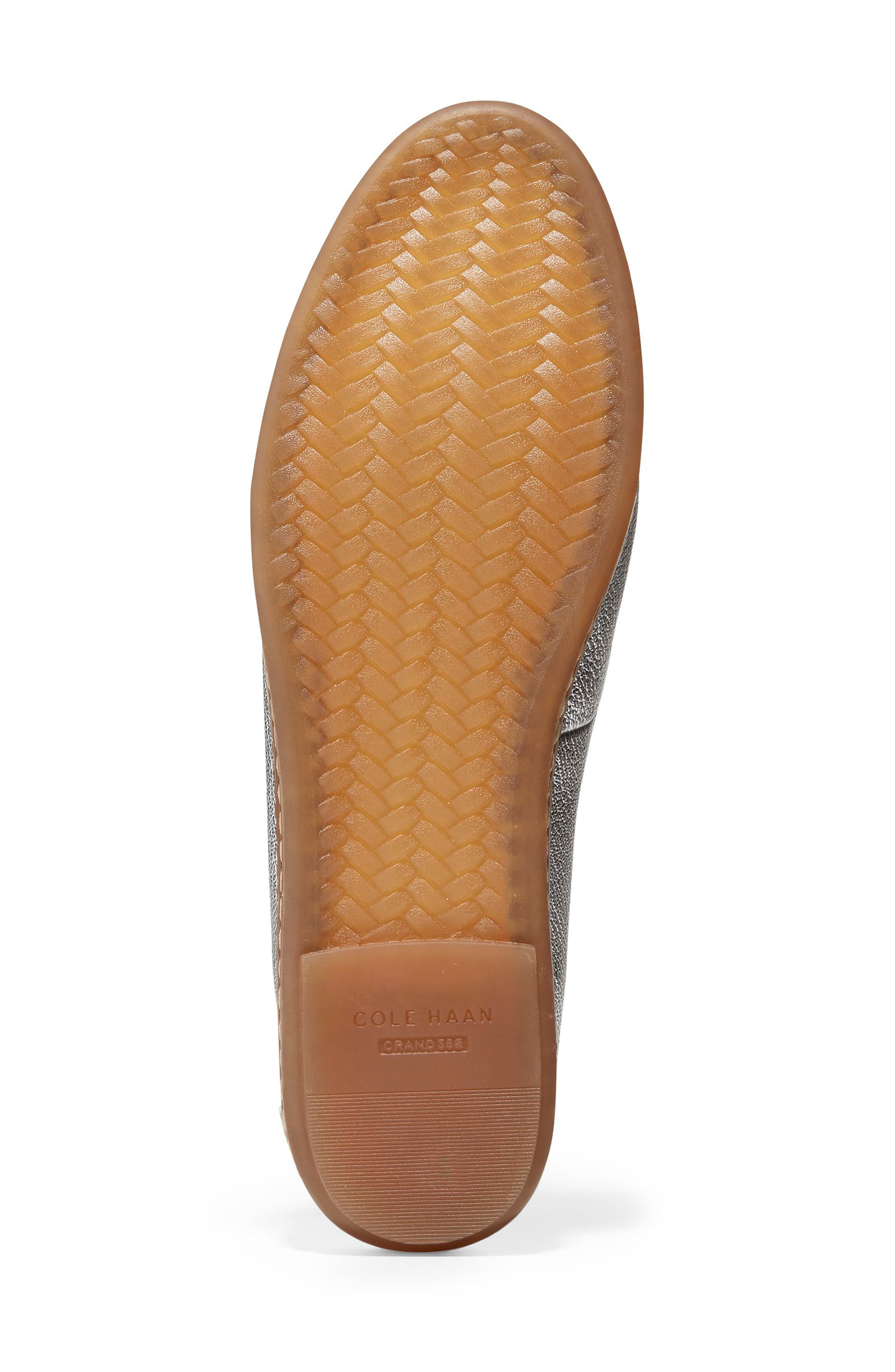 Cloudfeel All Day Ballet Flat, Alternate, color, SILVER IDRA/ MICROCHIP