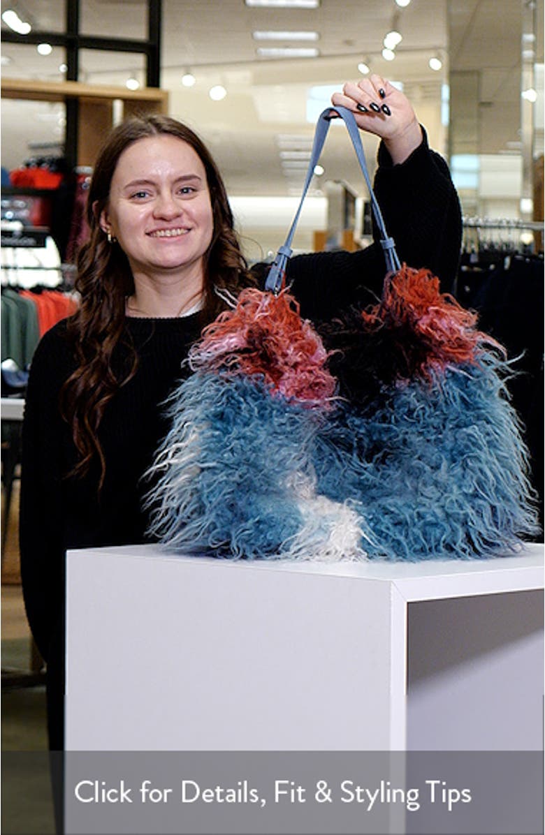 Fluffy Tote Bag, sales video thumbnail