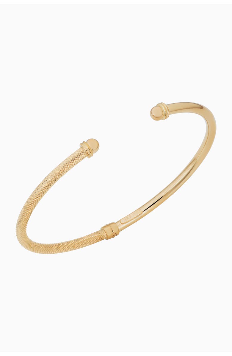 Oradina 14K Yellow Gold Red Carpet Cuff, Main, color, Yellow Gold