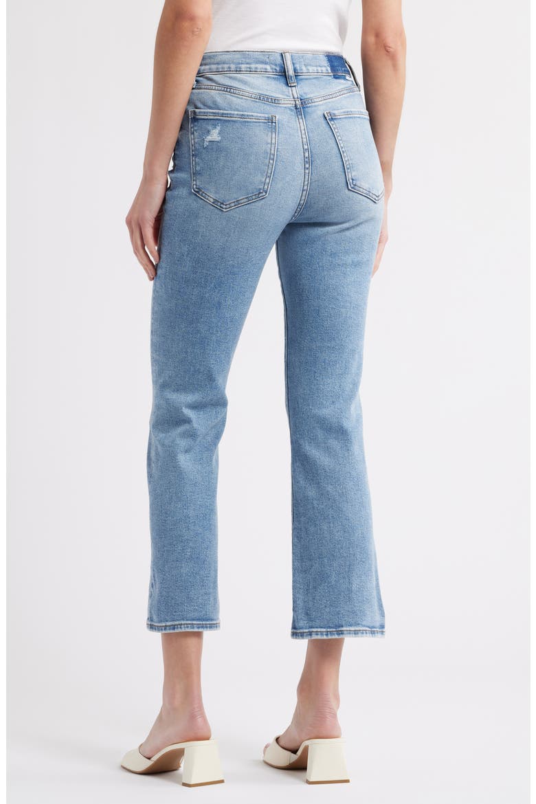 Shy Girl High Waist Crop Flare Jeans, Alternate, color, PDA