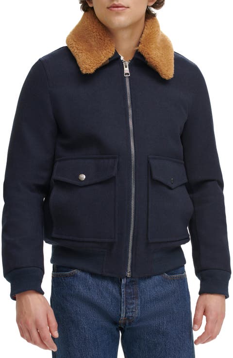 Fleece Collared Jacket
