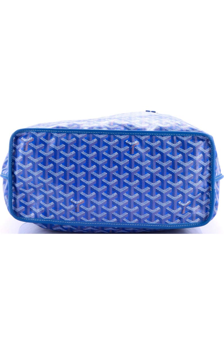 Pre-Owned Goyard Anjou Reversible Tote Coated Canvas PM, Alternate, color, Blue