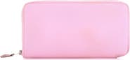 Pre-Owned Hermes Azap Zip Around Wallet Silk'in Epsom Long