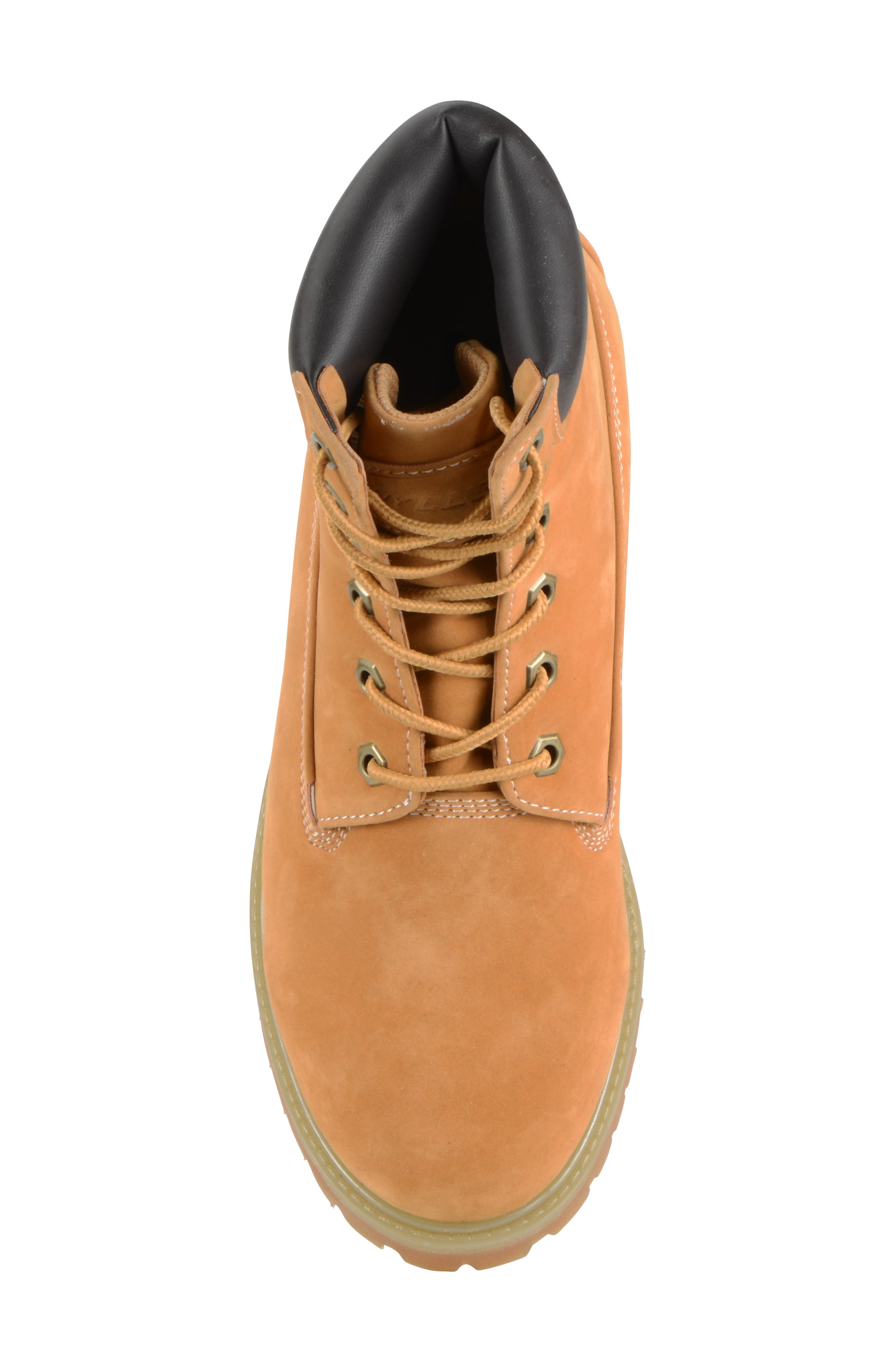 Convoy Faux Leather Boot, Alternate, color, GOLDEN WHEAT/BARK/TAN/GUM