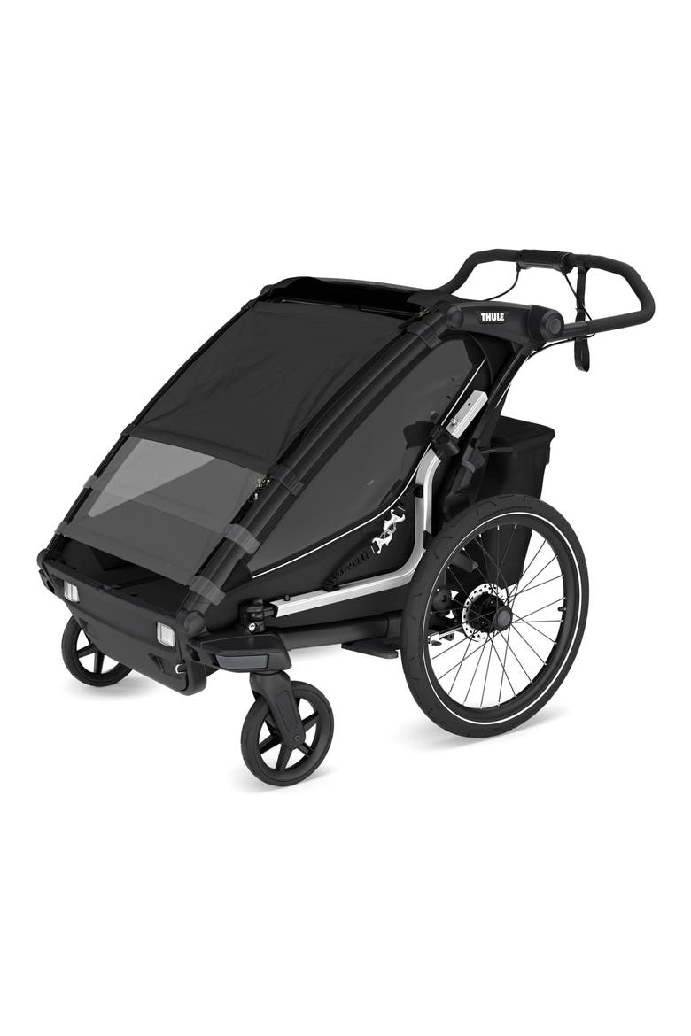 Chariot Sport 2 Multisport Single Cycle Trailer/Stroller, Alternate, color, BLACK