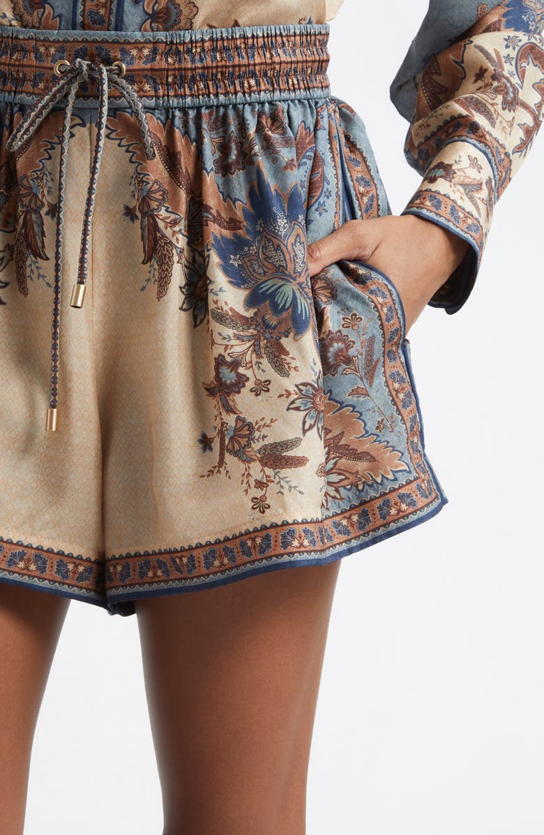 Ascension Silk Habutai Relaxed Drawstring Shorts