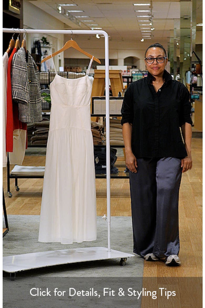 CAMI NYC Salerno Corset Maxi Dress (Women) | Nordstrom