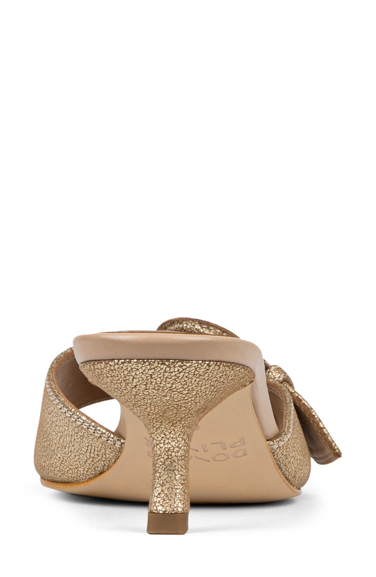 Donald Pliner Buckle Slide Sandal, Alternate, color, Pale Gold/ Plgl