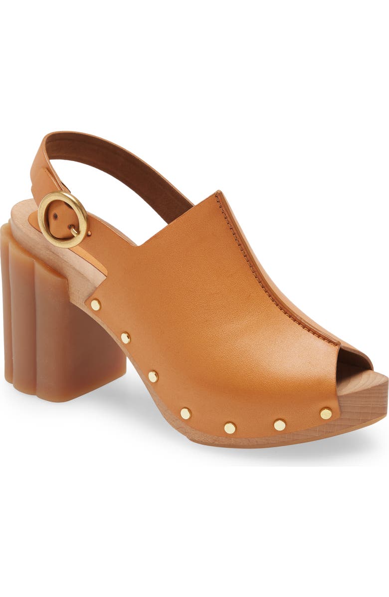 Stella McCartney Daisy Slingback Platform Sandal, Main, color,