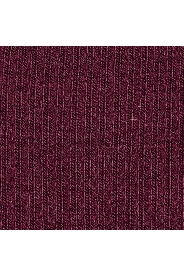 Fine Wool Socks, Alternate, color, BURGUNDY