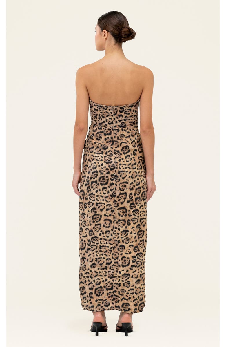 Agua by Agua Bendita Cinefila Jaguar Maxi Dress, Alternate, color, Multi