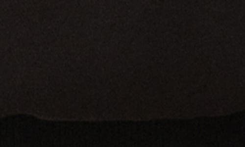 True Religion Crystal Crop Cotton Blend Hoodie In Black