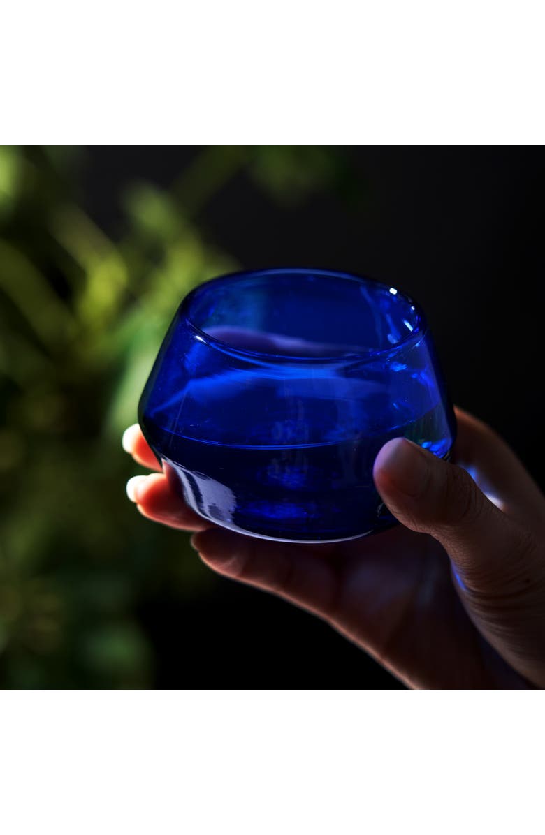 Viski Tequila Copita Glass, Alternate, color, Blue