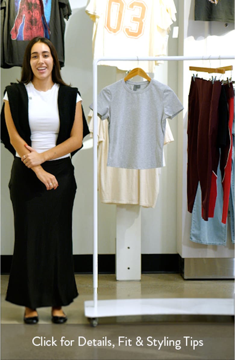 Essential Sculpt Tee, sales video thumbnail