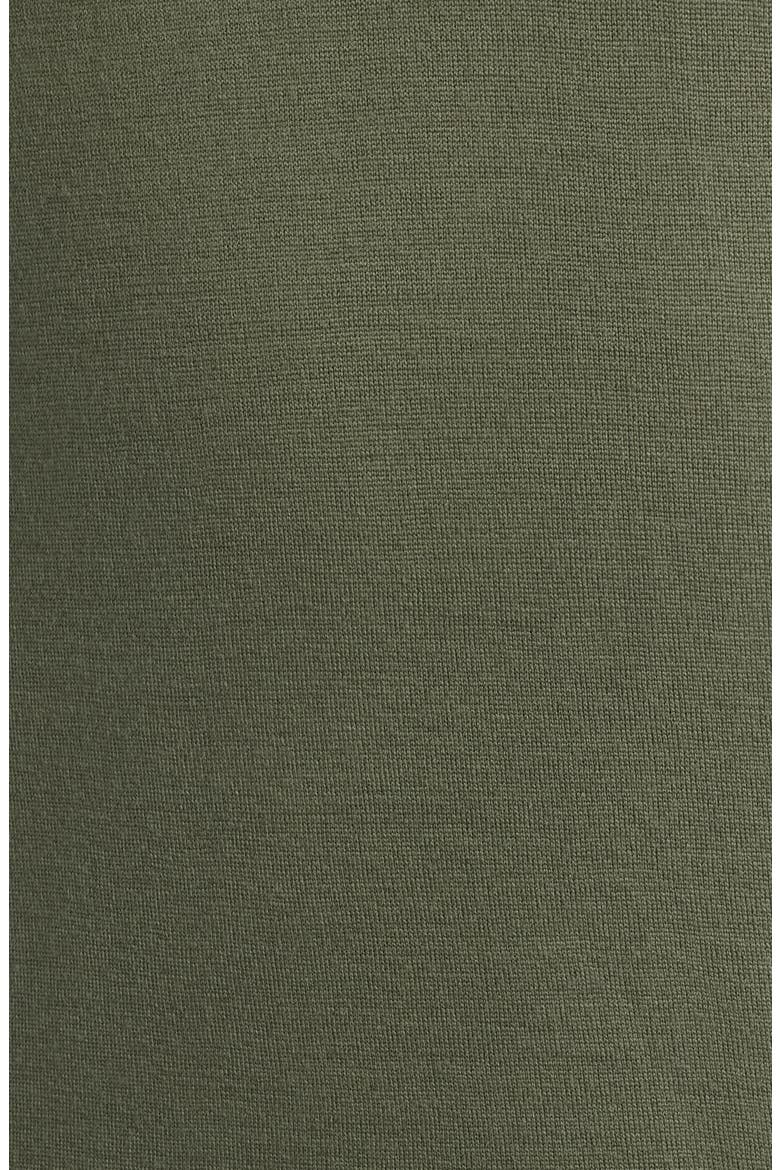 Quarter Zip Wool Sweater, Alternate, color, GREEN
