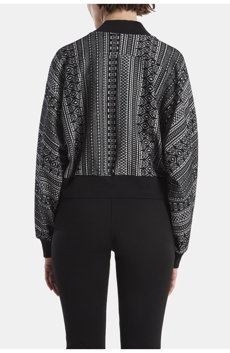 Capsule 121 THE ORBIT JACKET IN GRAVITY STRETCH, Alternate, color, Black With Ivory