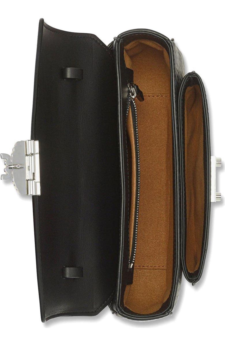 MCM Tracy Crossbody in Visetos, Alternate, color, Black