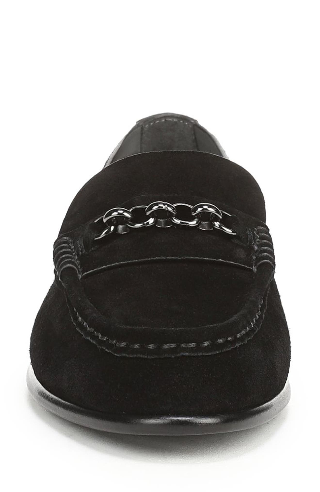 Franco Sarto Maris Bit Loafer, Alternate, color, Black